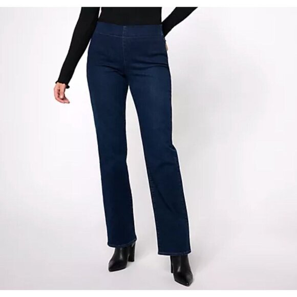 New NYDJ Women's Size 6 Pull-On Bailey Relaxed Straight Jeans - Picture 1 of 11